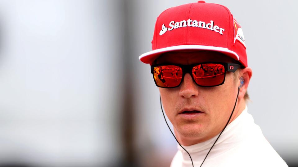 Kimi Raikkonen pembalap Ferrari. - INDOSPORT